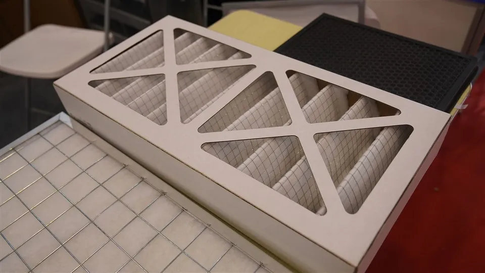 Filtre à air de fournaise à courant alternatif MERV 8 MERV 11 MERV 13 20x25x1 personnalisé en usine AGF