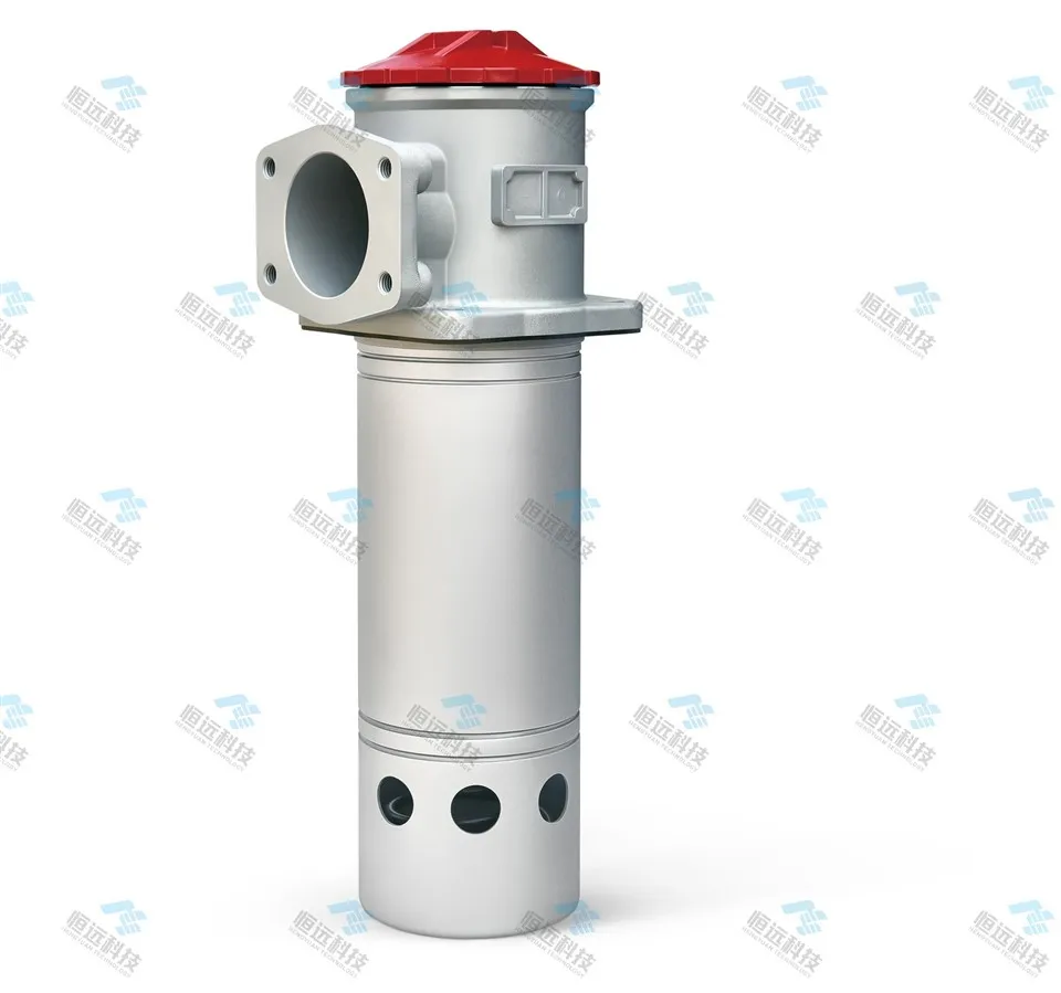 Filtre d'aspiration d'huile auto-obturant facile à installer et à connecter à l'extérieur du réservoir