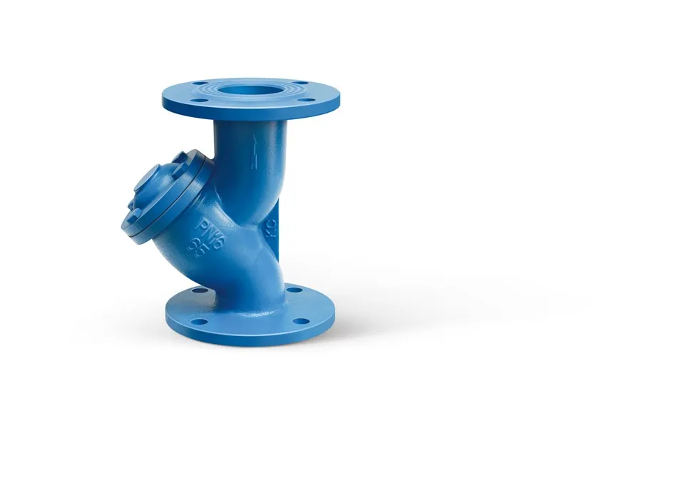 Filtre de type Y Filtre de canalisation en fonte ductile pour l'approvisionnement en eau et la lutte contre les incendies Filtre à saleté et éliminateur de saleté