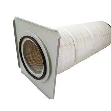 Élément filtrant industriel de cartouche de poussière de revêtement en poudre anti-statique