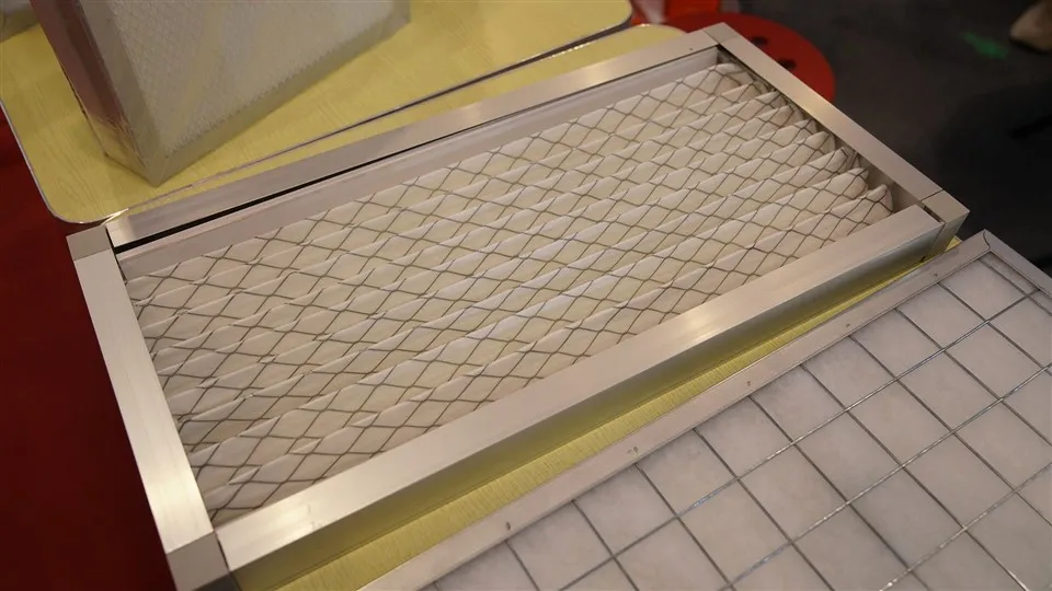 Plaque à effet primaire pliable G4, sac plat à effet moyen, filtre anti-poussière avec filtre de nettoyage en coton remplaçable