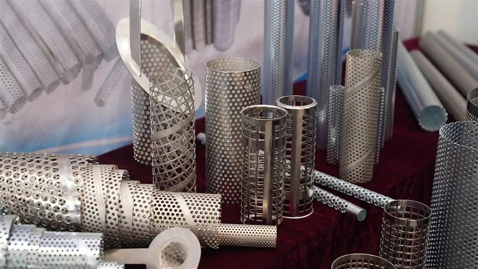 Élément filtrant en feutre fritté