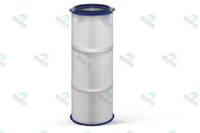 Cartouche lavable de filtre à air de polyester de Spunbond de collecteur de poussière industriel