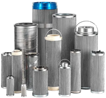 Filtre à huile se pliant d'équipement de machines d'élément de filtre à huile d'acier inoxydable hydraulique pour la construction