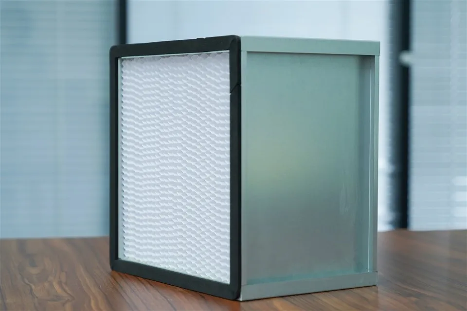 L'élément de filtre à air du composant du compresseur à cadre en aluminium