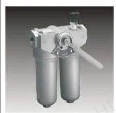 Filtre de pipeline à double cartouche