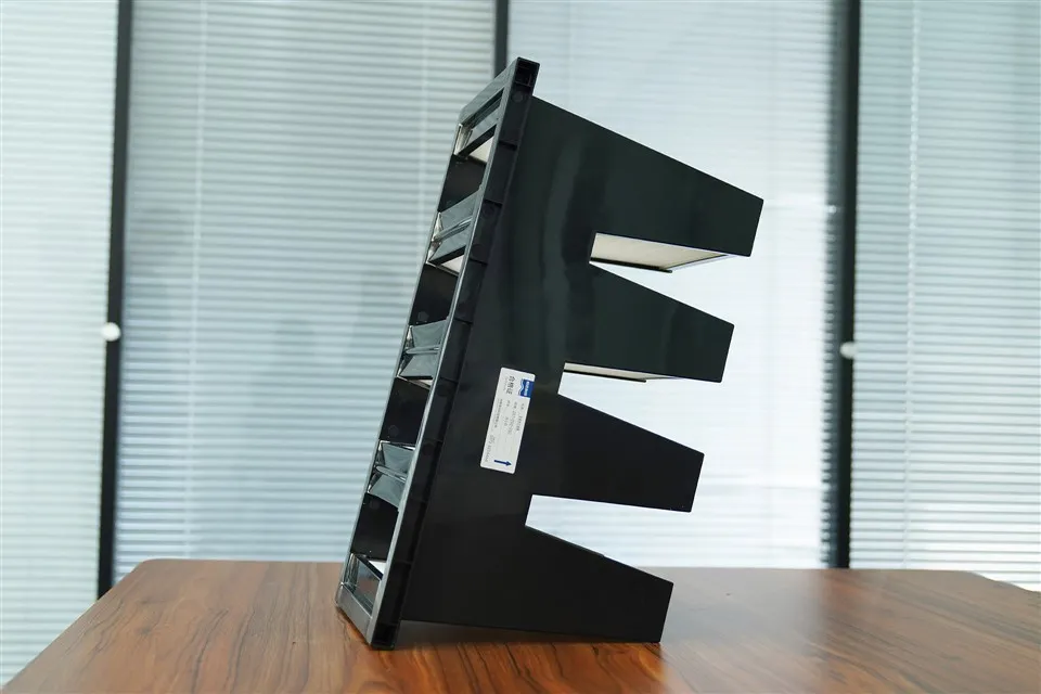 Filtre à air compact en forme de V -, haute capacité, avec cadre en plastique, papier en fibre de verre plissé dense, prix de gros
